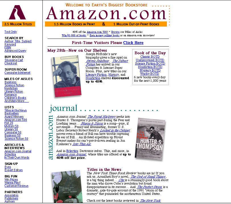 Amazon 1997-ci ildə