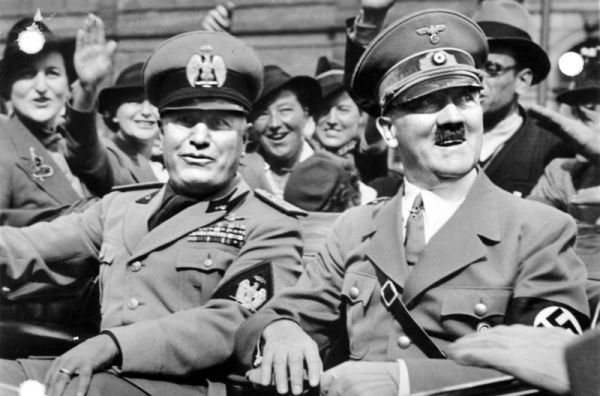fascism-Hitler and Mussolini