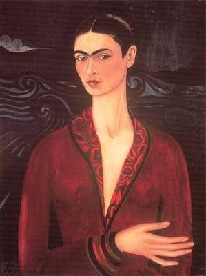 Fridanın ilk rəsm əsəri. Alexandro ucun cəkmişdir.