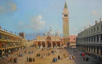 Venesiyada m&uuml;qəddəs Mark meydanı