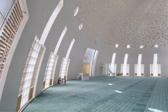 Inside Masjid Yeşilvadi, Umraniye-Istanbul- Turkey