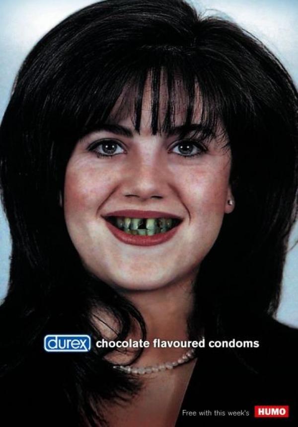 prezervativ reklam