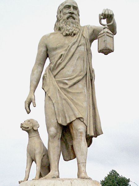 Diogen,heykəl